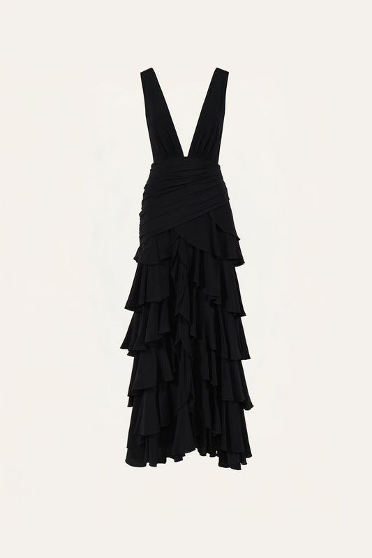 A Map Of Gentle Winds Dress - Johanna Ortiz