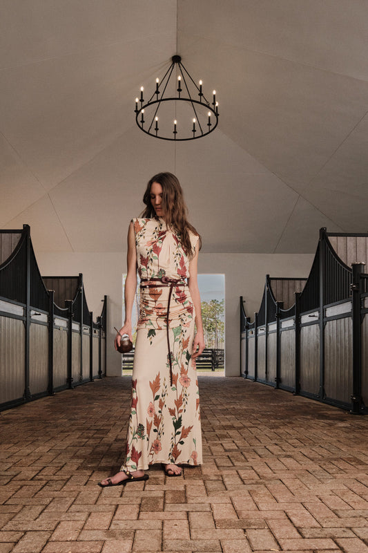 Hibiscus Compass Dress - Johanna Ortiz